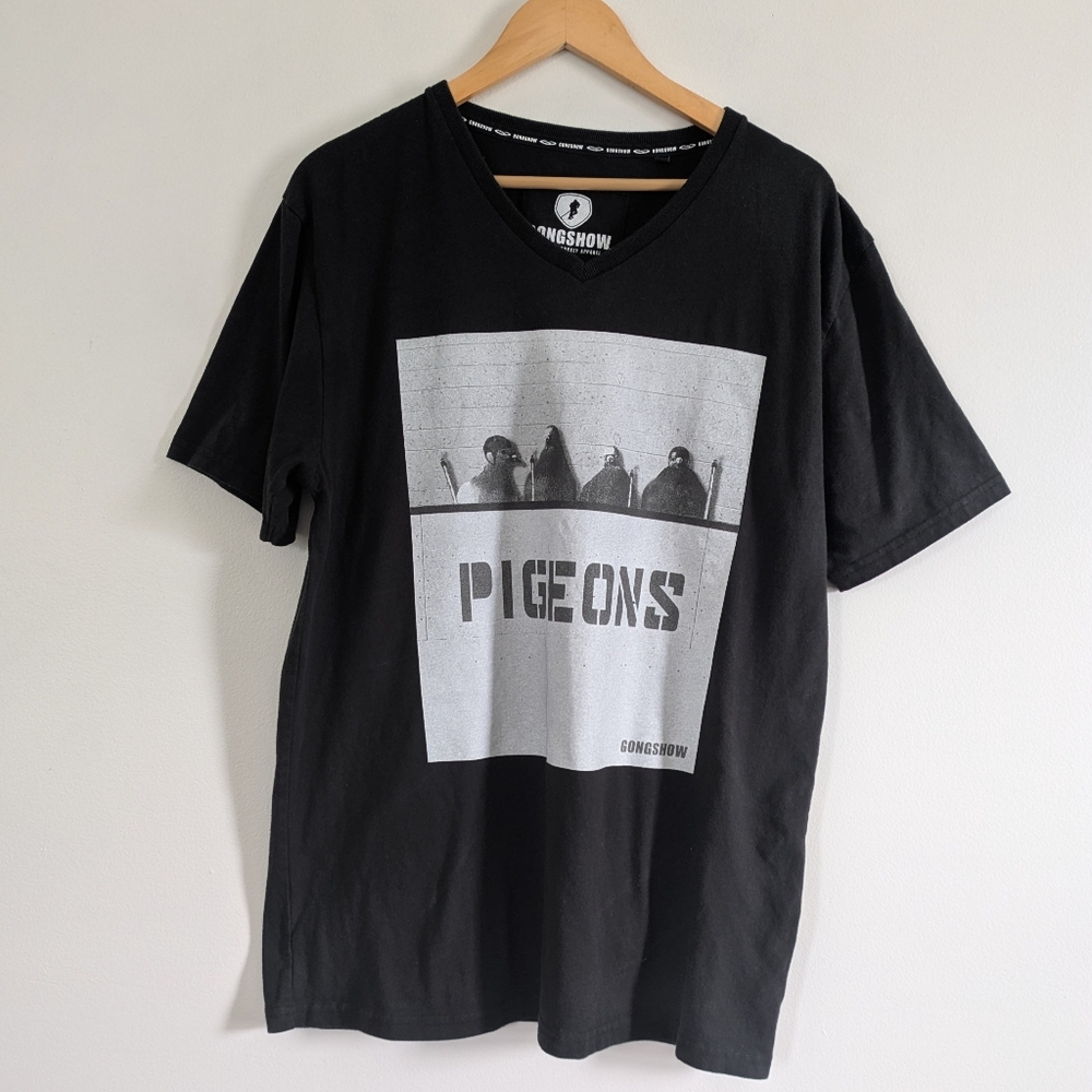Gongshow Hockey Pigeons Tee